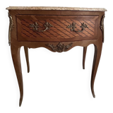 Classic antique chest of drawers in marquetry