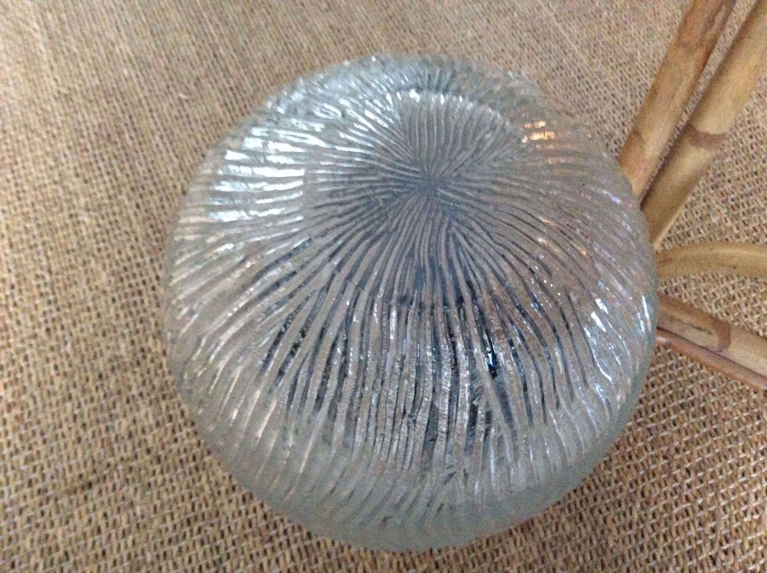 Glass ball globe wall lamp