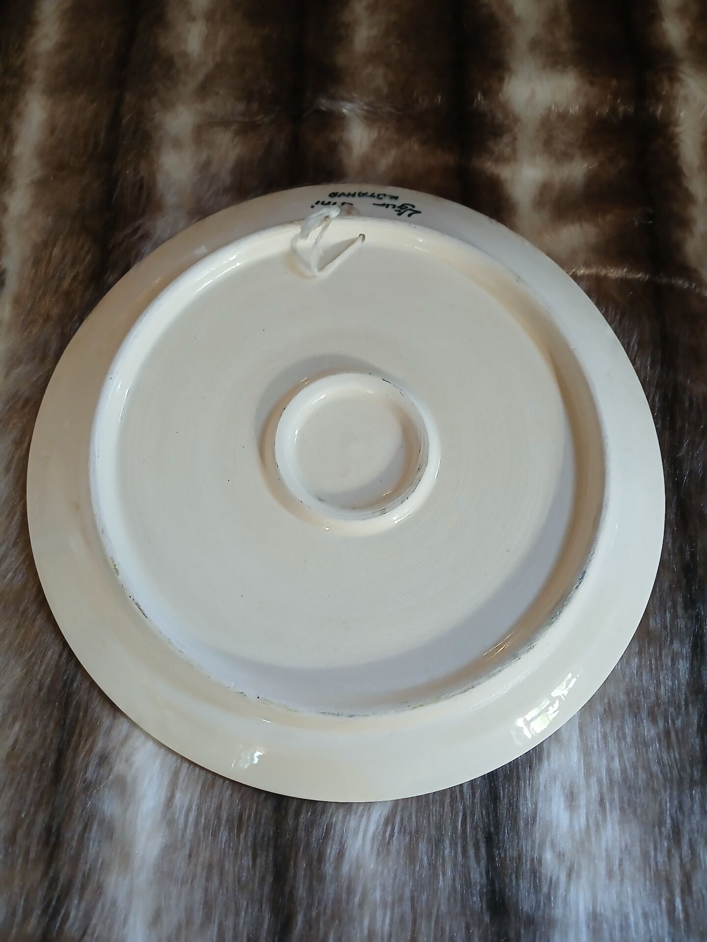 Plat décoratif de Kutahya