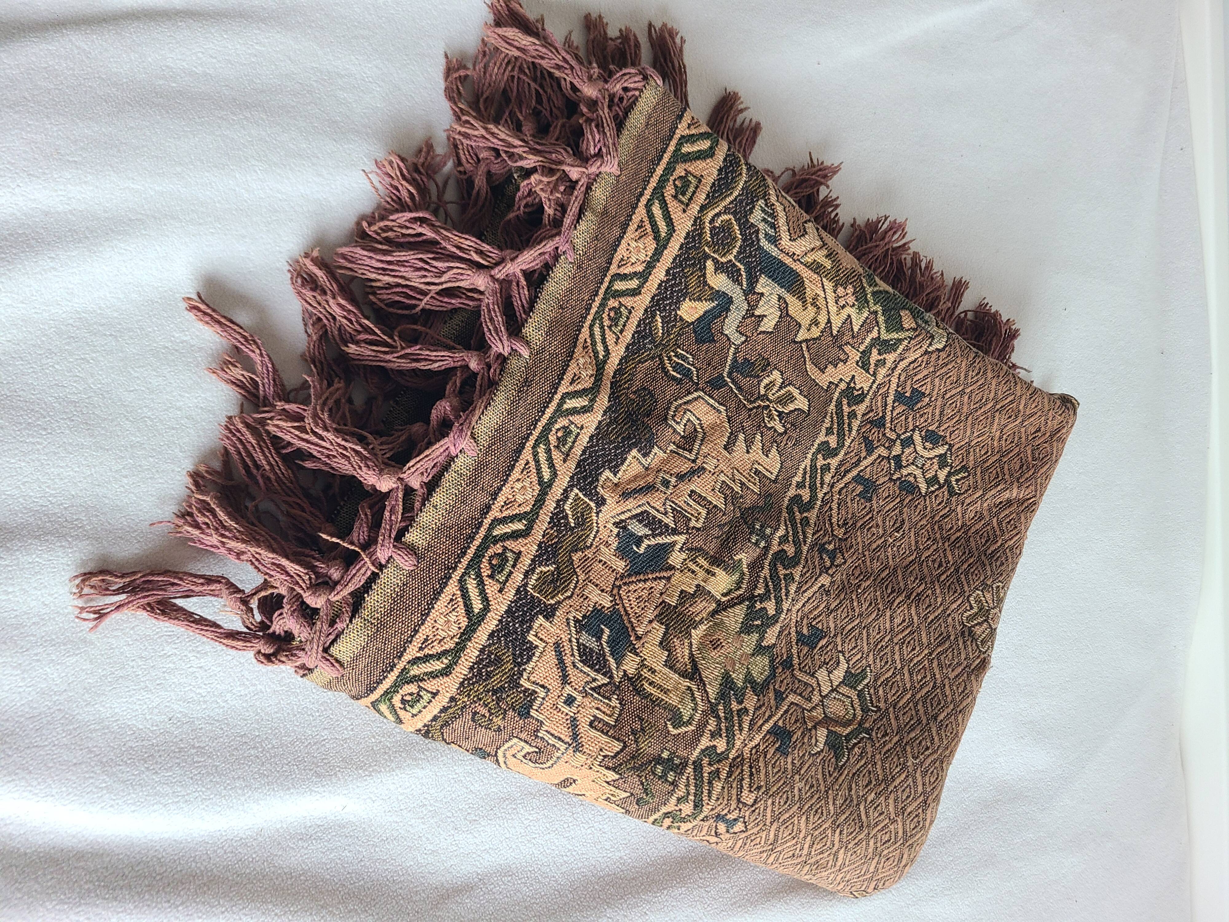 Antique tablecloth from the 19th century.