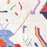 Berber carpet beni ouarain