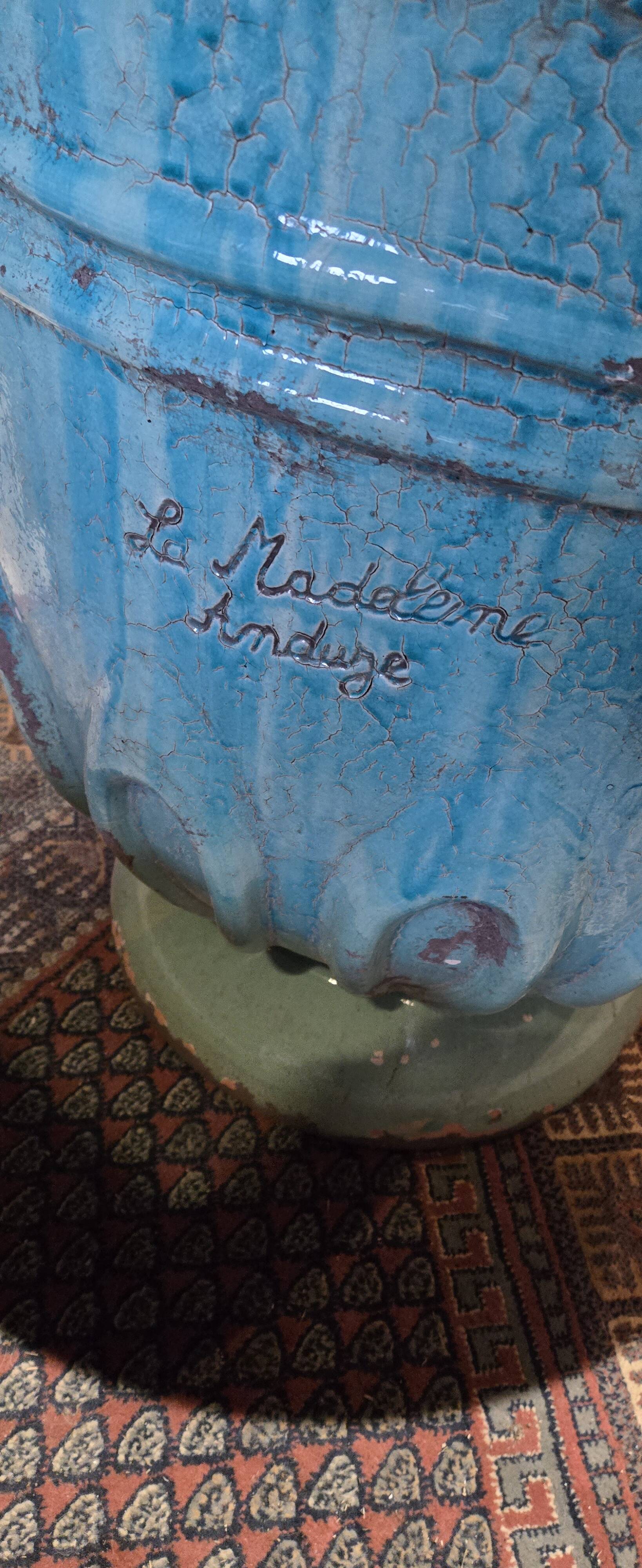GRAND vase ANDUZE La Madeleine