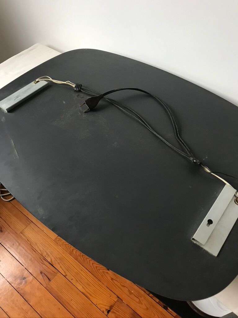 Veca smoked bathroom mirror 79x59cm