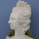 Buste Marie-Antoinette en plâtre ciré