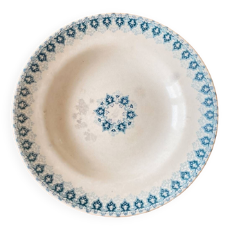 Earthenware earthenware soup plate