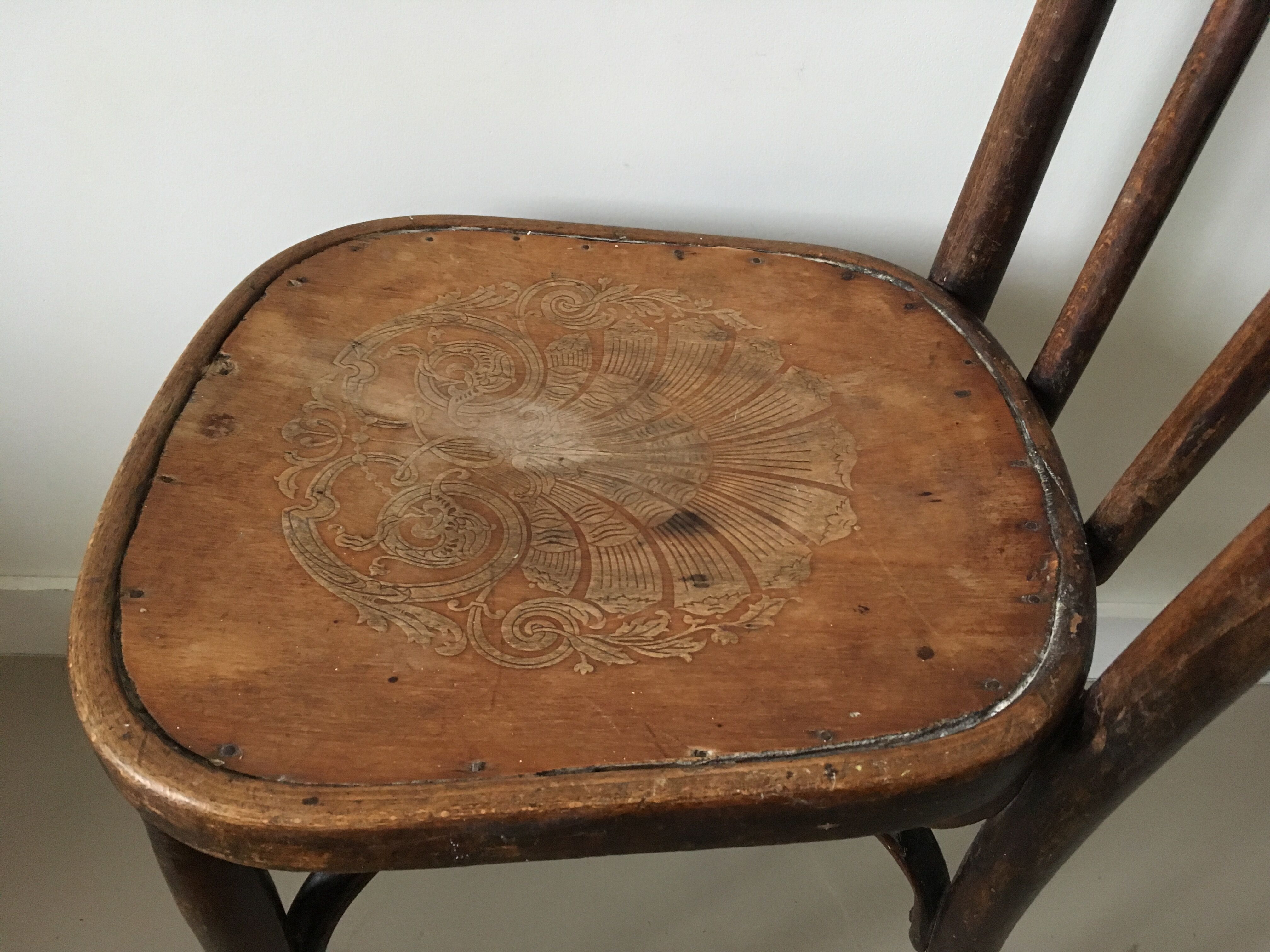 Old bistro chair