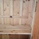 Antique fir wardrobe