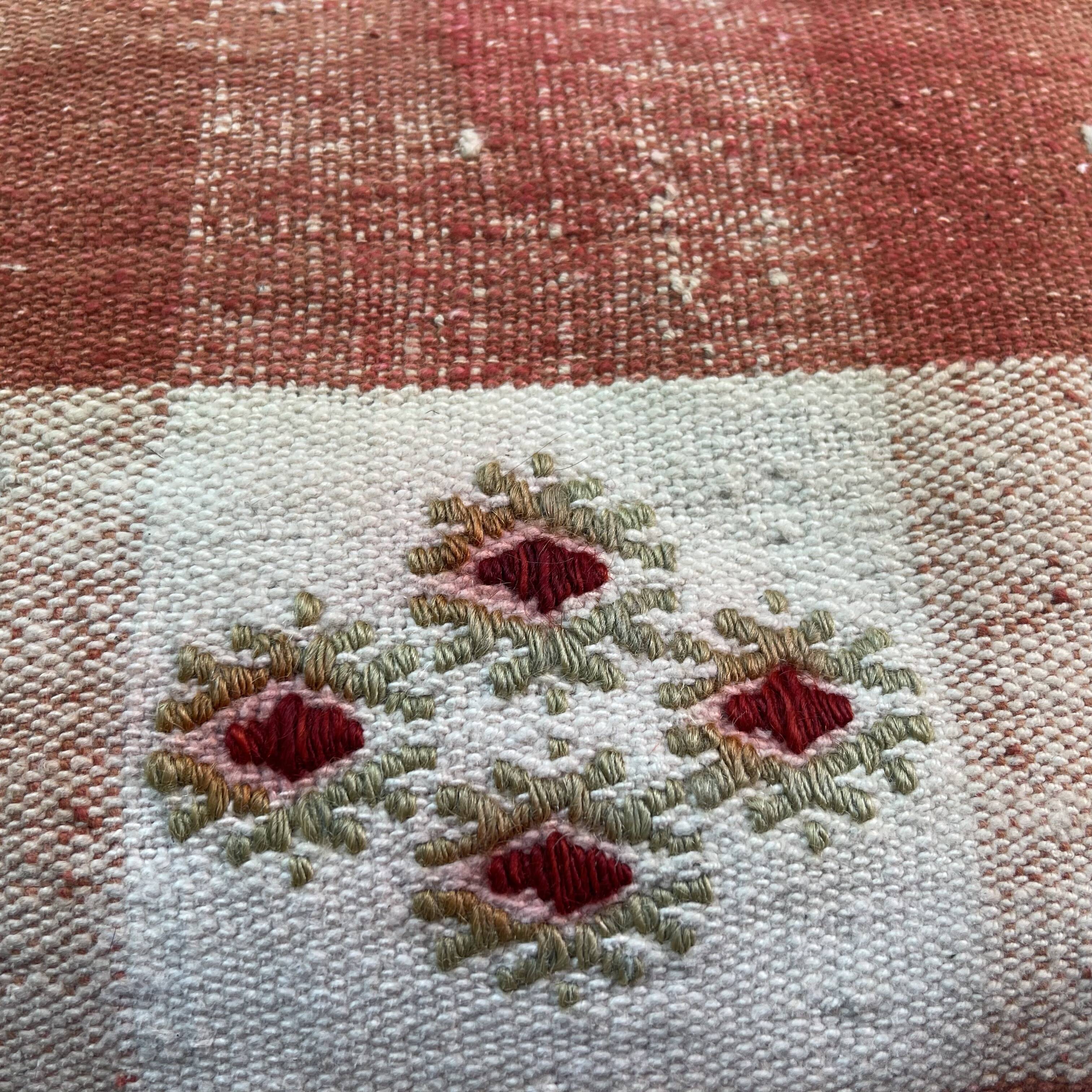 Vintage turkish kilim cushion cover 30x50cm