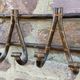 Coat rack bentwood hook style faux bamboo
