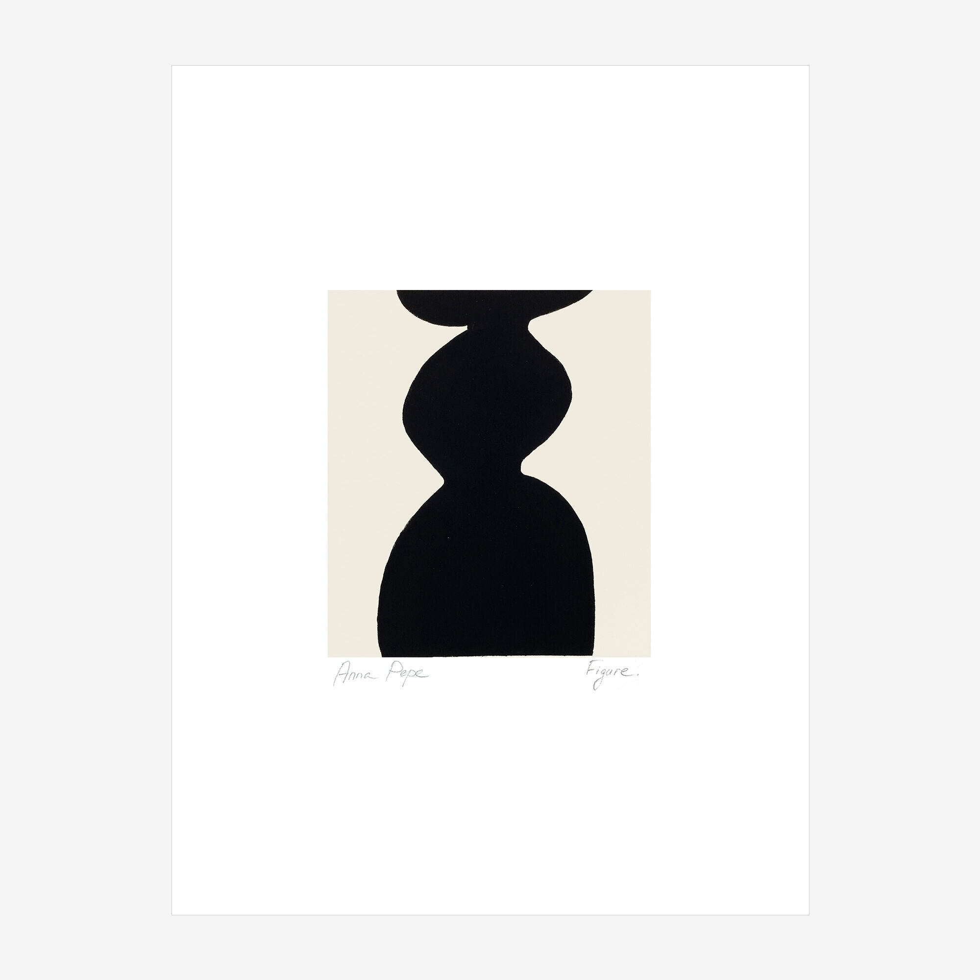 Original gouache painting "Figure 04"