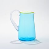 Miami Pitcher in Ocean Blue