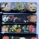 Vintage resin knife doors