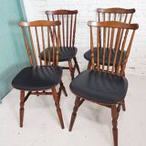 4 chaises style Baumann