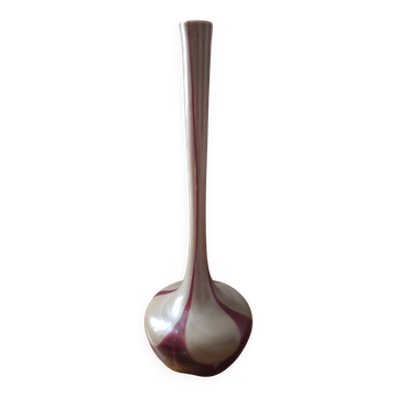 Soliflore vase "Onion of Jemeppe" from the Val Saint Lambert crystal factory