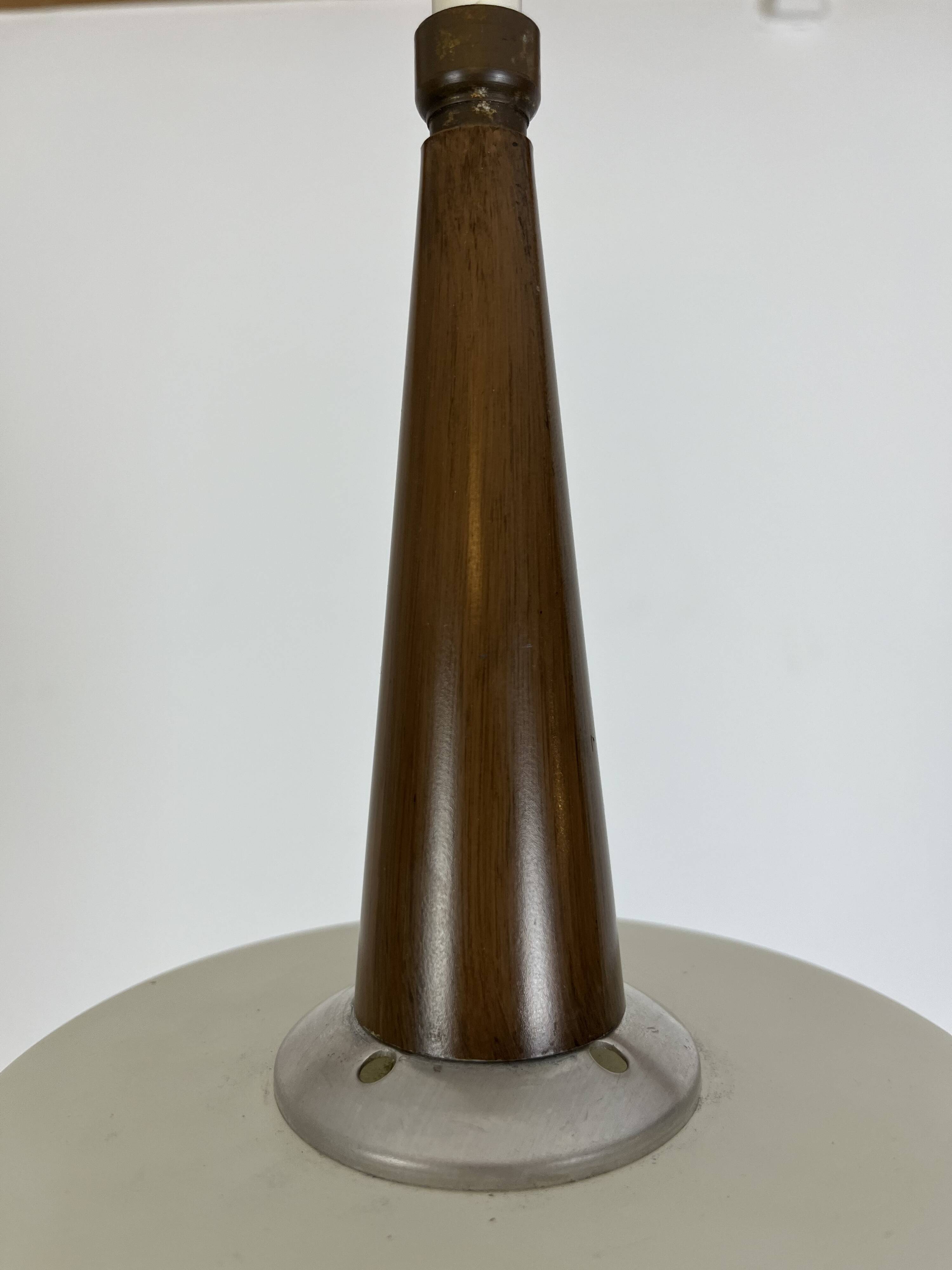 Scandinavian opaline pendant light from the 60s