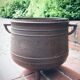 Cast-foot and cast-iron cauldron