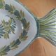 Henriot Quimper fish plate and sauce boat