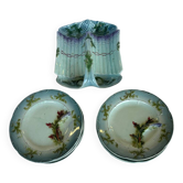 Asparagus drainer and its plates