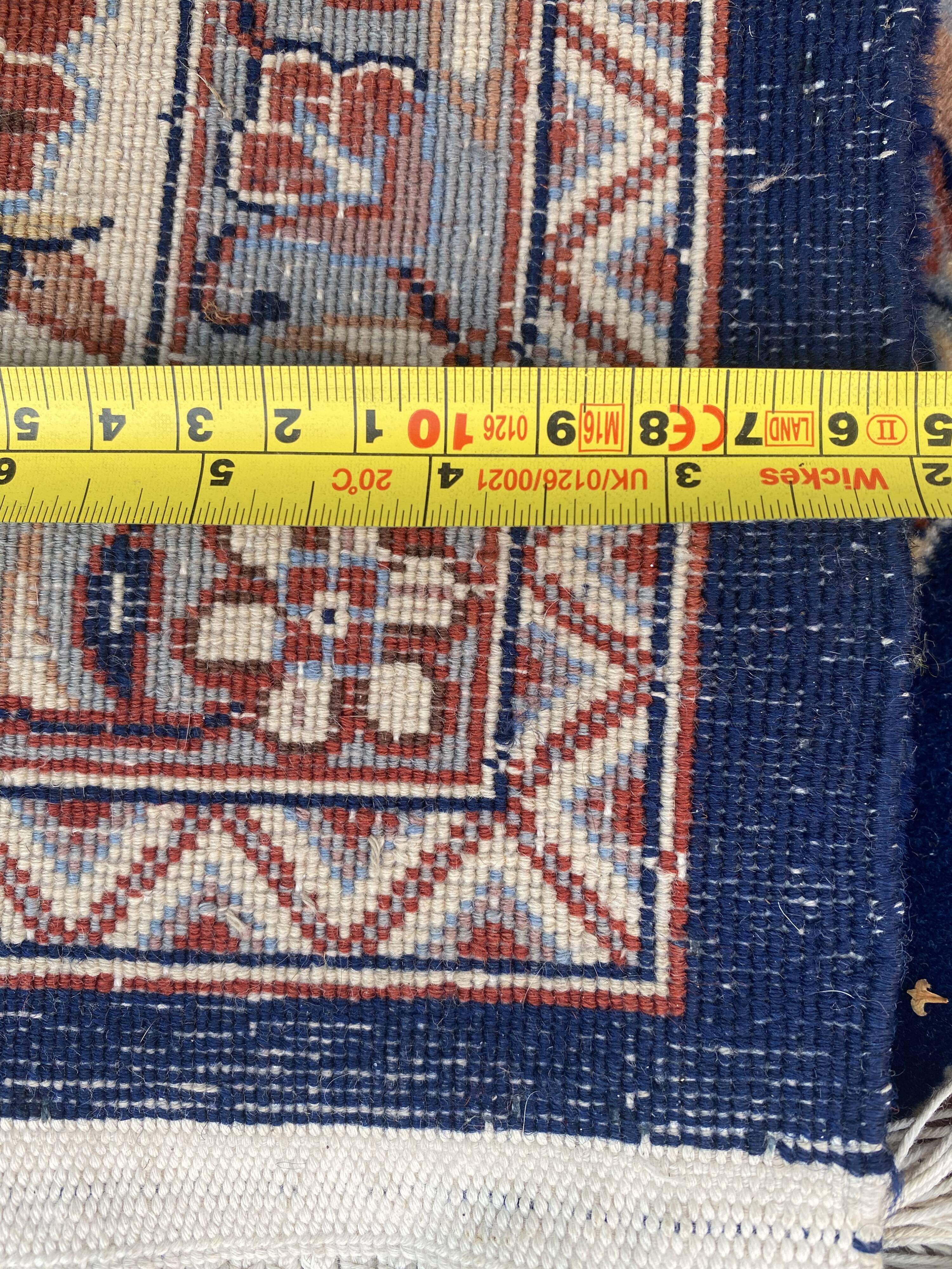 Nice big vintage carpet Sino Persian fine handmade 185x285 cm