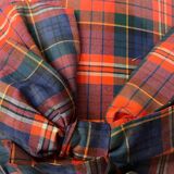 Vintage tartan lampshade