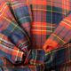 Abat jour en tartan vintage