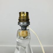 Lampe cristal vintage années 60
