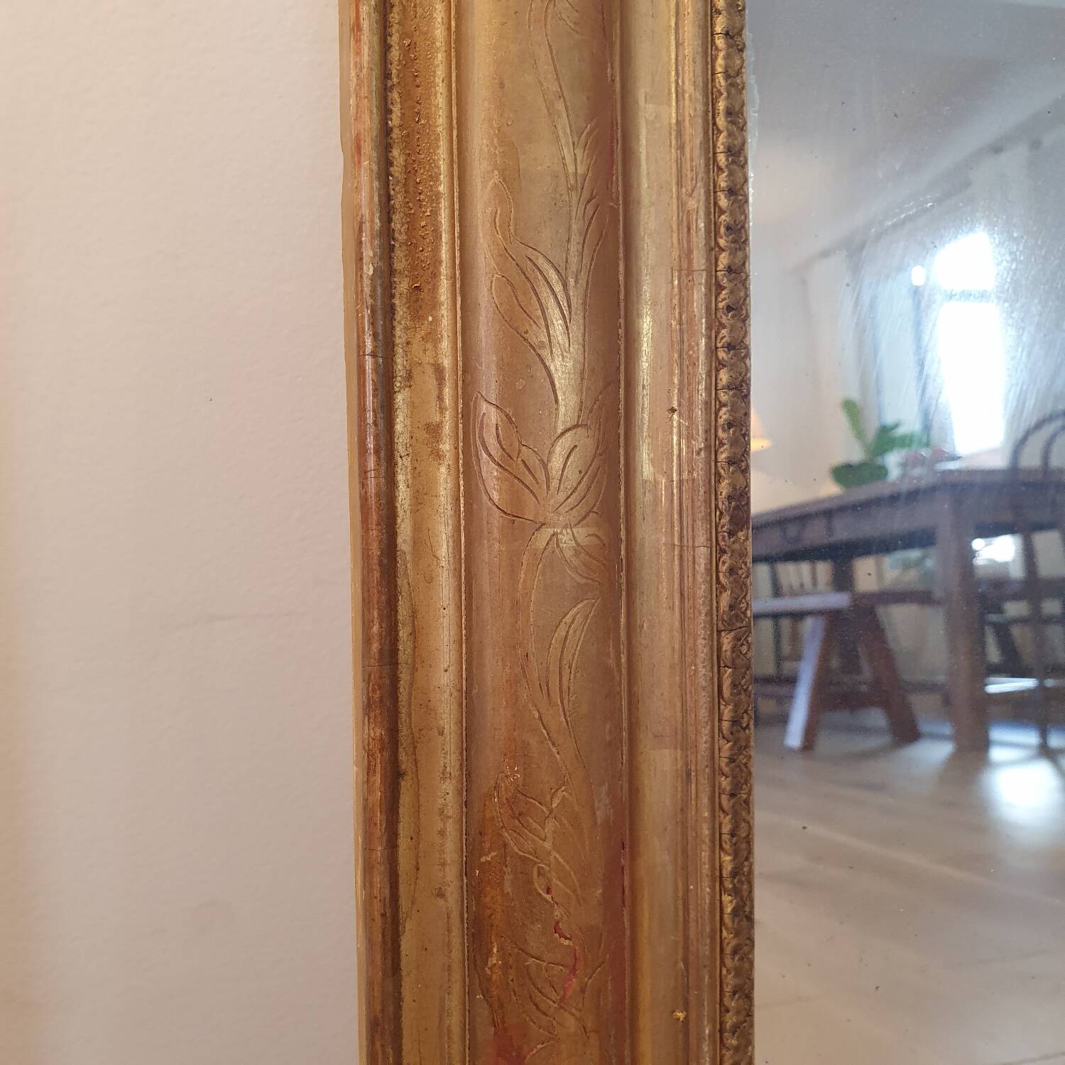 Louis Philippe gilded mirror