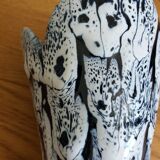 Vase céramique grès flammé