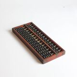 Chinese Suanpan counting frame with beads or Abacus, ca 19th