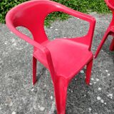 4 STAMP 3000 armchairs, by Henry Massonnet