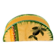 Olive decorative ceramic letter/napkin holder