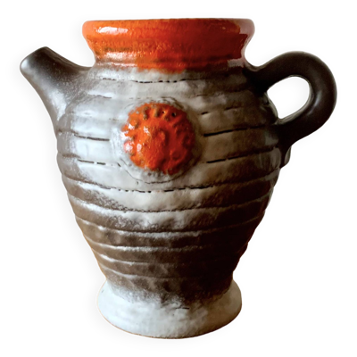 Bay Keramik - Vase ou pichet vintage West Germany - Modèle 89-20 - - Fat Lava