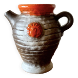 Bay Keramik - Vintage West Germany Vase or Pitcher - Model 89-20 - - Fat Lava