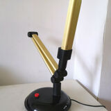 Large articulated snake lamp design 70s