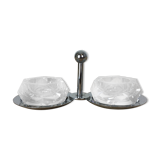 Baccarat pepper shaker, crystal