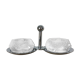Baccarat pepper shaker, crystal