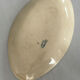 Ravier ironstone Longchamp model Rita - oval dish antique earthenware