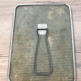 Vintage barber mirror to pose