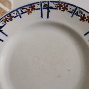 Earthenware soup plates, Moulin des Loups Orchies
