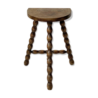 Vintage tripod farm tabouret