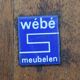 Louis van Teeffelen coffee table for Webe, 1960