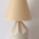 Lampe céramique craquelée art déco