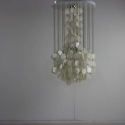 Lustre en pastilles de céramique, années 60