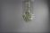 Sixties ceiling lamp with small ceramic shells