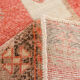 2x12 pale red turkish runner rug, 75x385cm