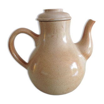 Beige sandstone coffee maker by France sandstone, vintage 70s