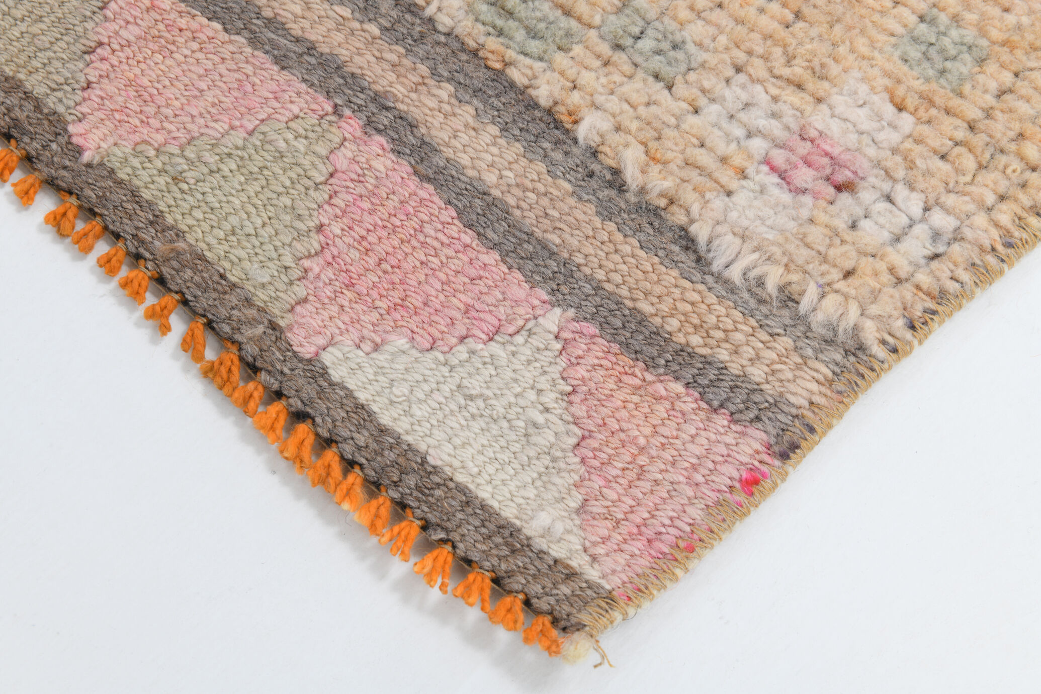 3x12 vintage oriental runner rug, 86x351cm