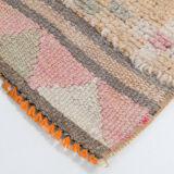 3x12 vintage oriental runner rug, 86x351cm