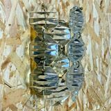 60s 70s Kinkeldey Wall Light Glass Wall Lamp Space Age Design 60s 70s