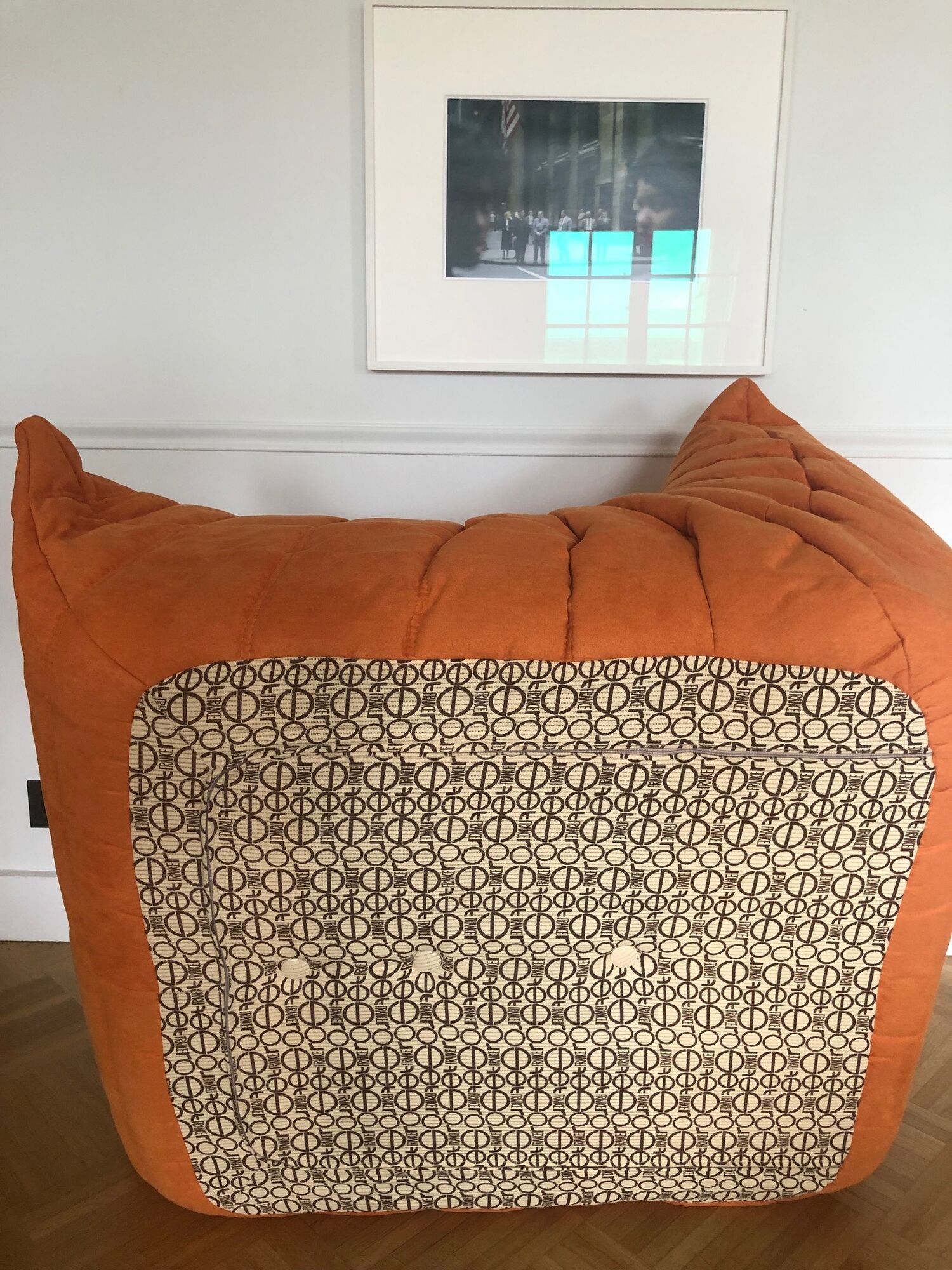 Togo armchair and  ottoman by Michel Ducaroy Ligne Roset